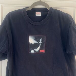 Supreme Navy Graphic Tee